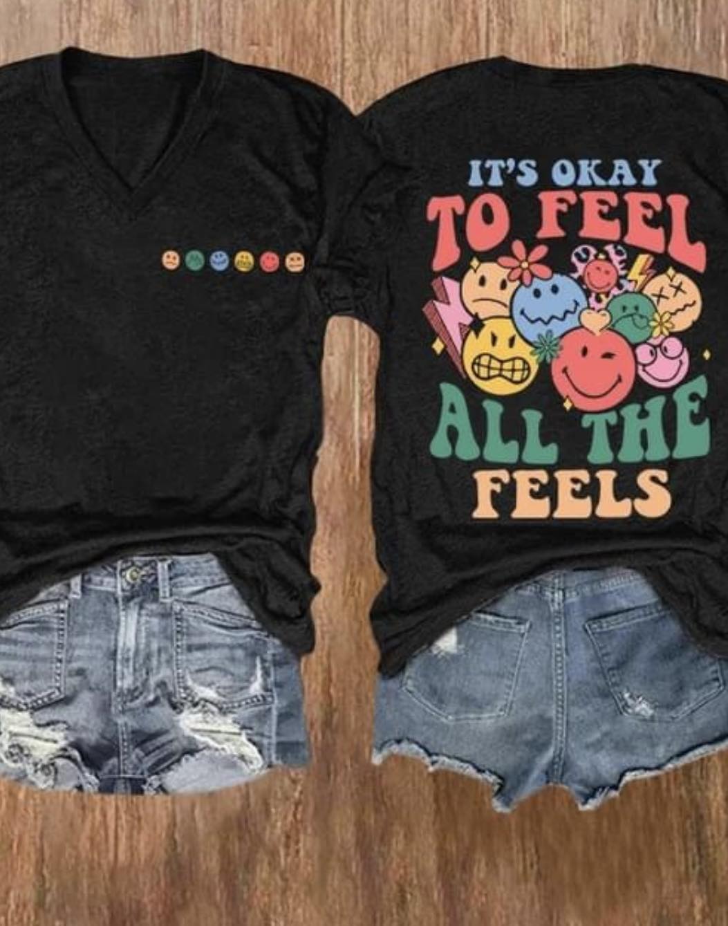 It's Okay to Feel All the Feels WITH pocket DTF Transfer 05285