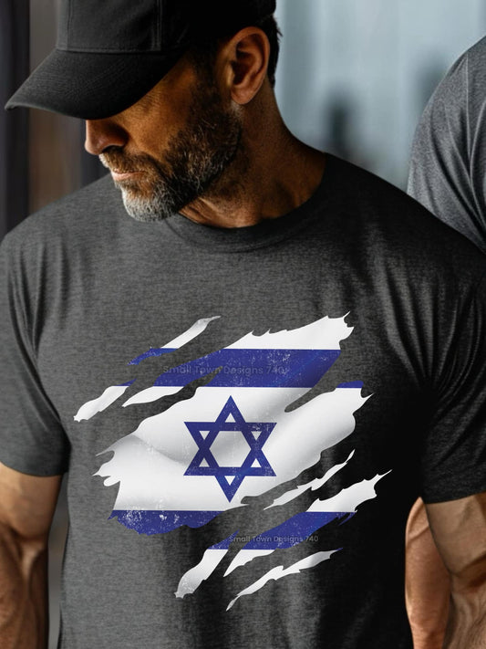 Israel Scratch DTF Transfer 05228