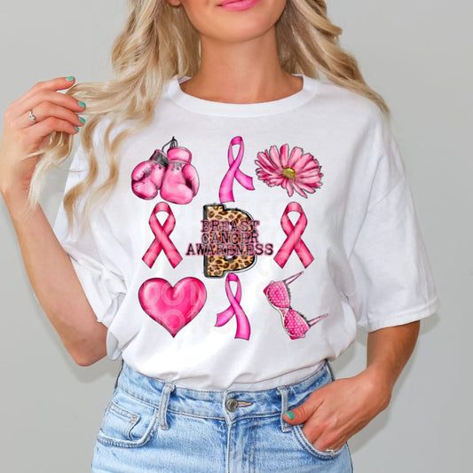 Breast Cancer Awareness Coquette DTF Transfer 05233