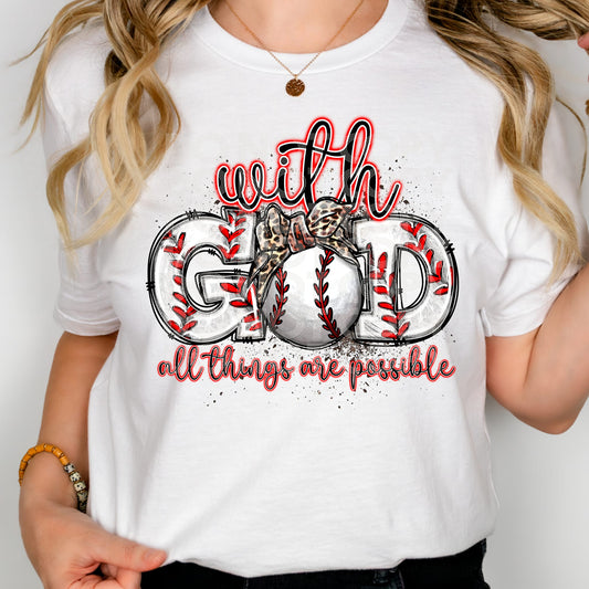 With God Baseball Bow 05210