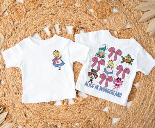 Alice And Wonderland BACK DTF Transfer 03787