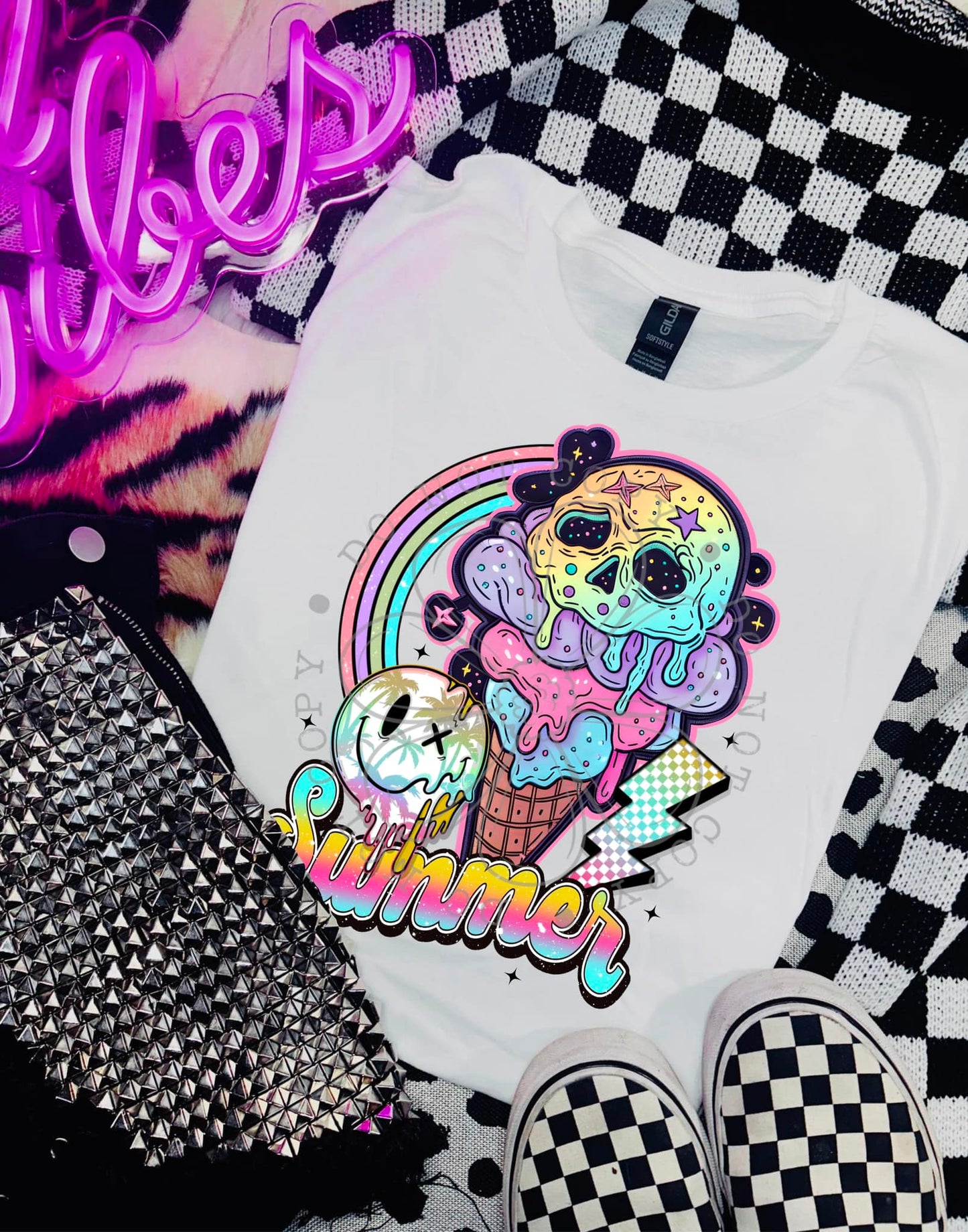 Summer Ice Cream Retro 02357