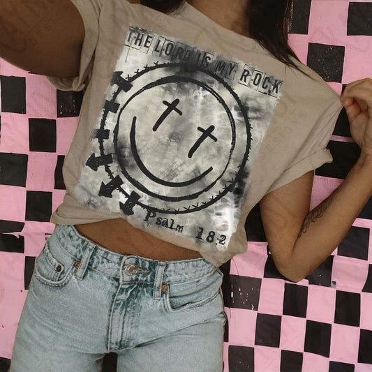 The Lord Is My Rock Smokey Happy Face 05035