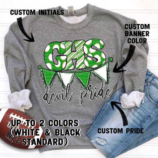 Custom Mascot Banner 05079