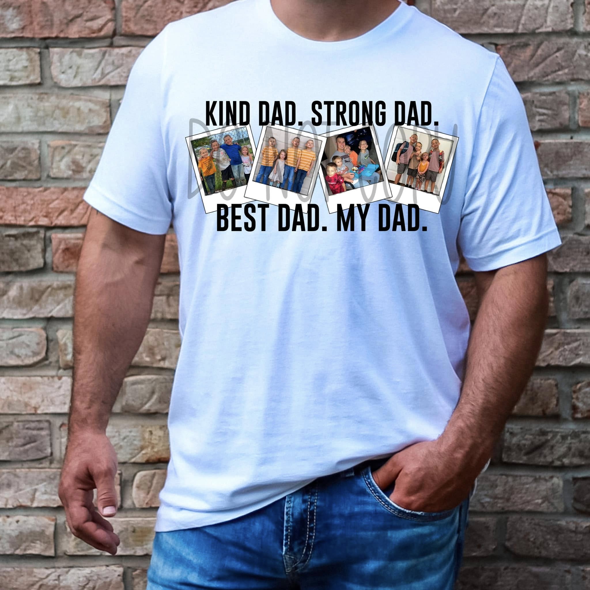 Kind Dad Strong Dad Custom Personalized 02360 – Restless Heart Inspirations