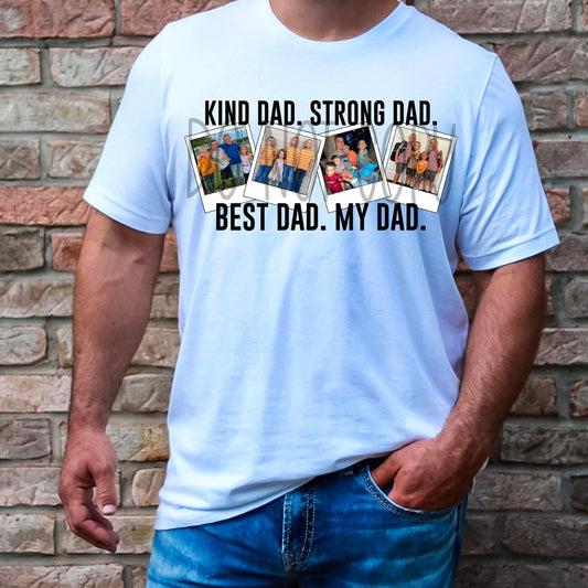 Kind Dad Strong Dad Custom Personalized 02360