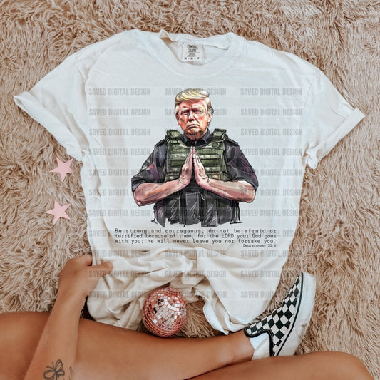 Be Strong and Courageous Trump 04870