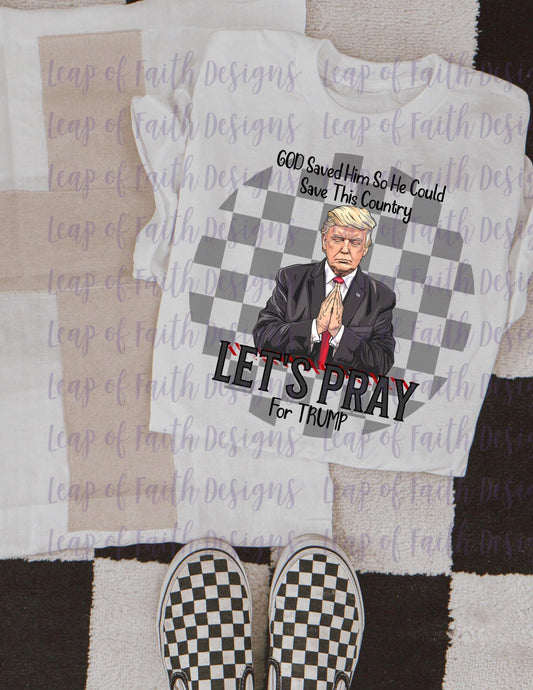 Let's Pray for Trump 04875