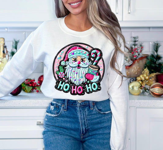 Faux Santa Ho Ho Ho 04842