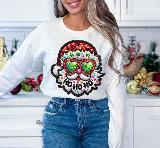 Faux Santa with Glasses 04840