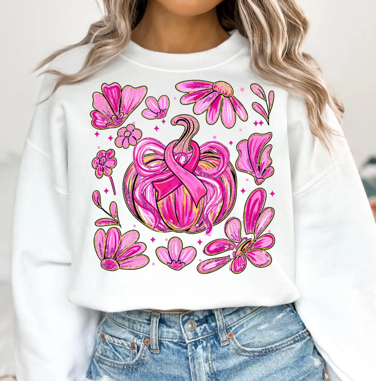 Pink Pumpkin Breast Cancer 00479