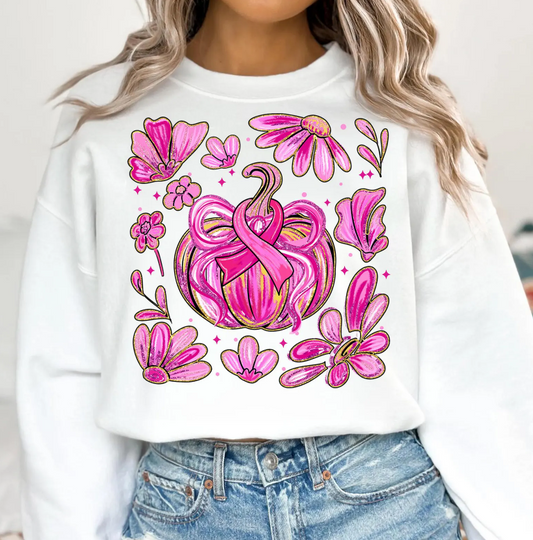 Pink Pumpkin Breast Cancer 00479