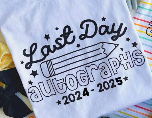 Last Day Autographs 02532