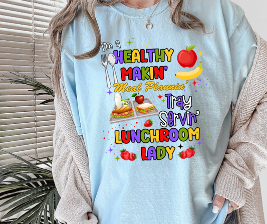 Lunchroom Lady DTF Transfer 05956