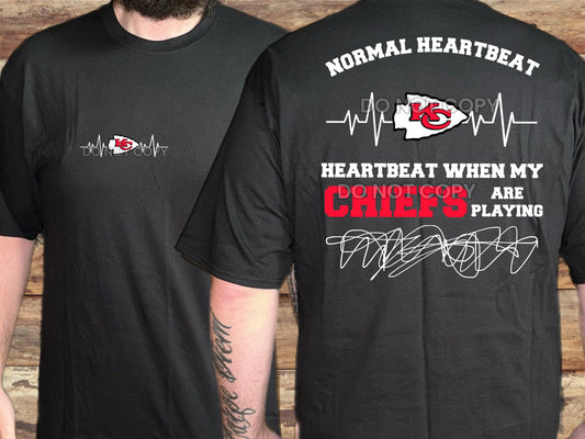 Heartbeat When My Chiefs Are Playing 03240