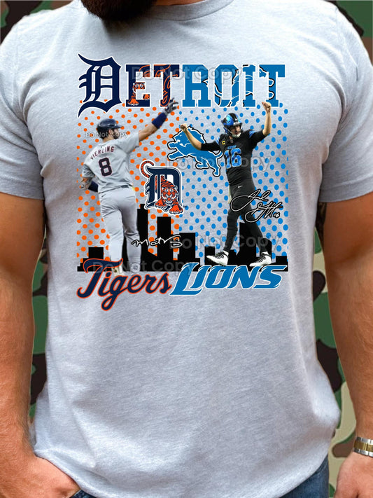 Detroit Tigers and Lions Vierling 04590