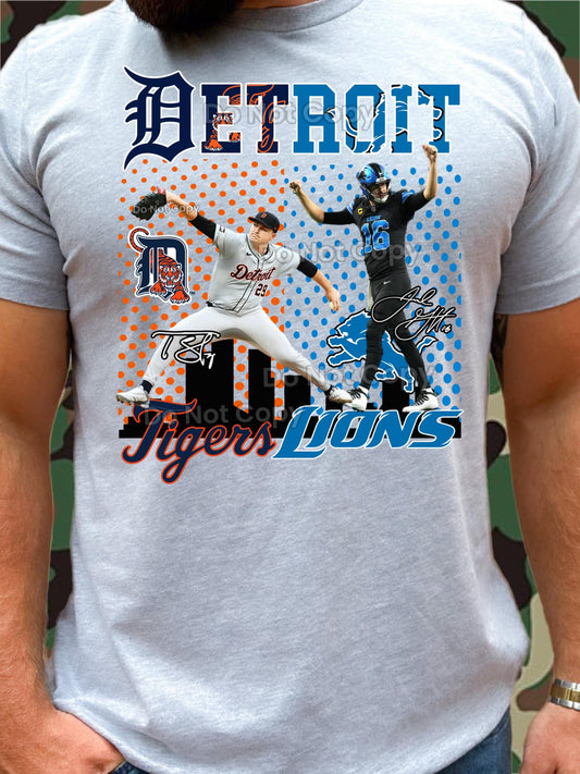 Detroit Tigers and Lions 04591