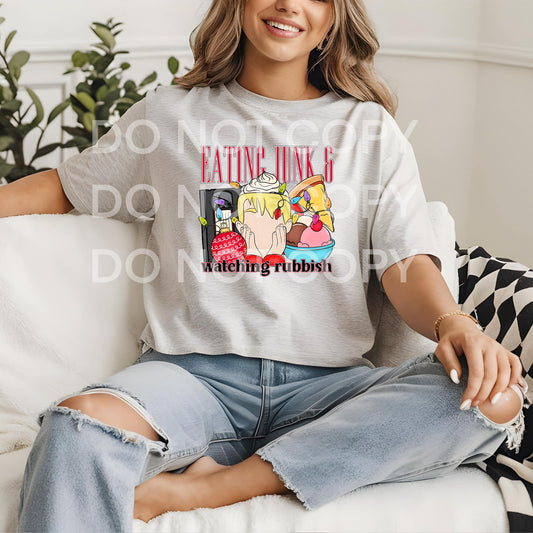 Eating Junk and Watching Rubbish 04545