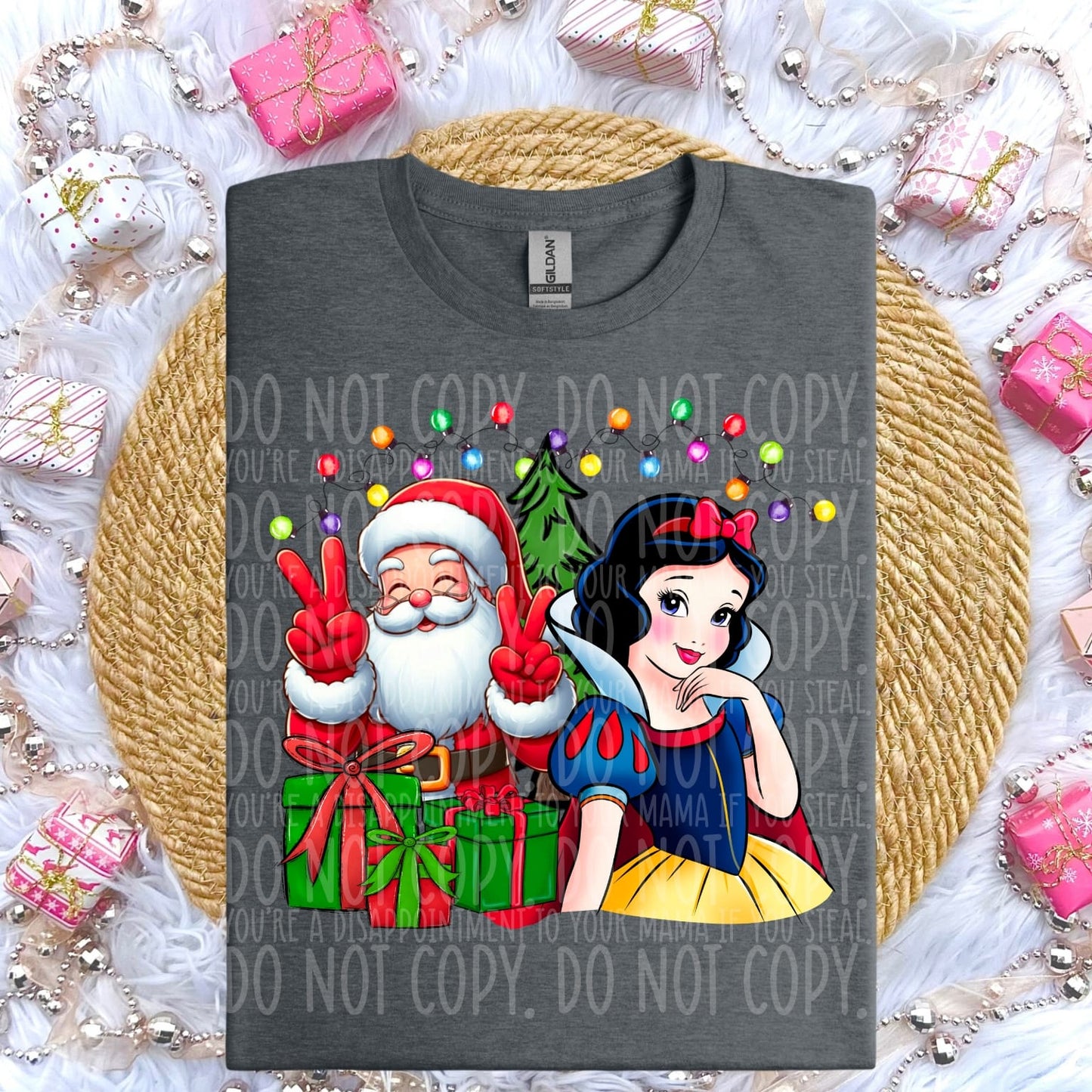 Santa with Cartoon Characters (Choose Yours) 04510