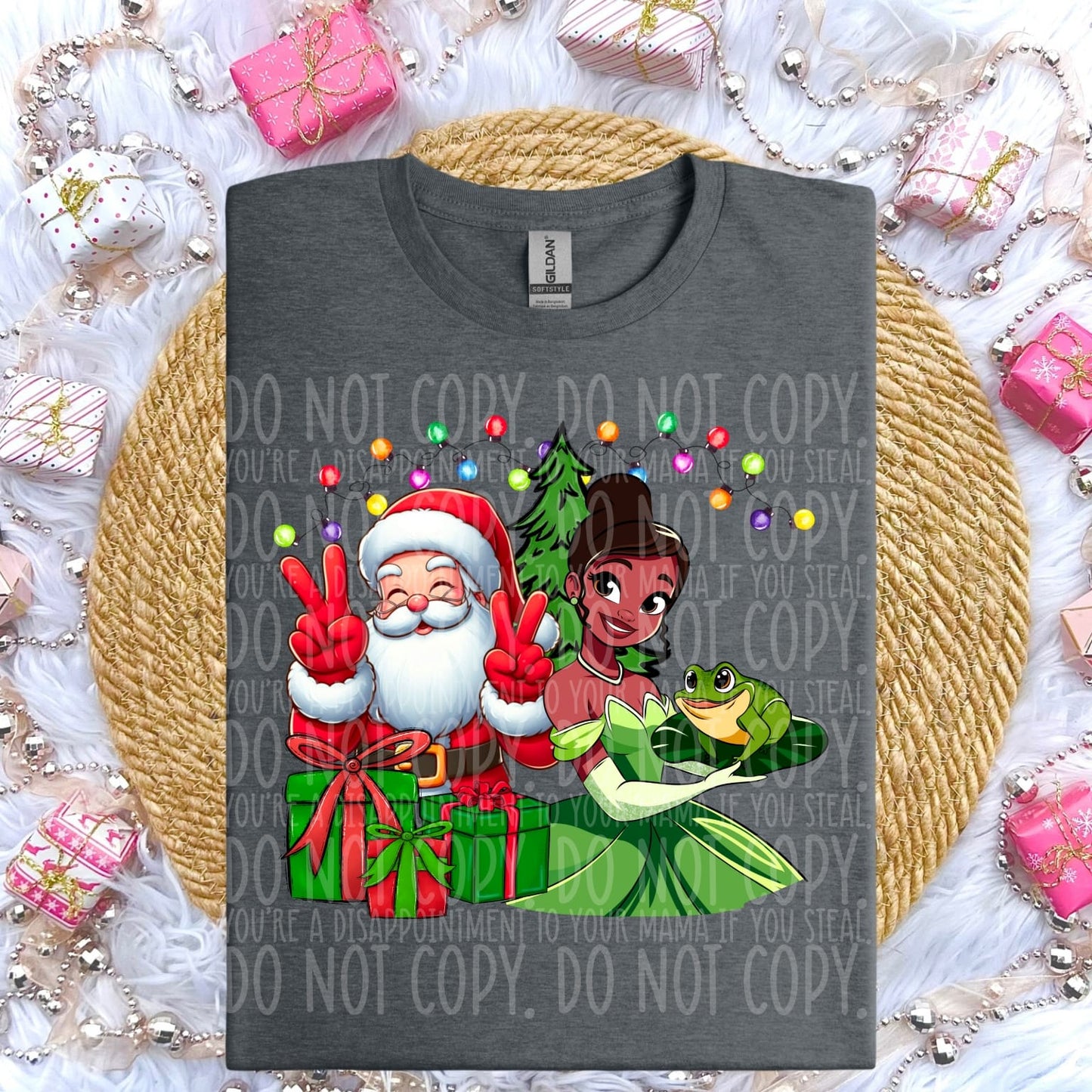 Santa with Cartoon Characters (Choose Yours) 04510