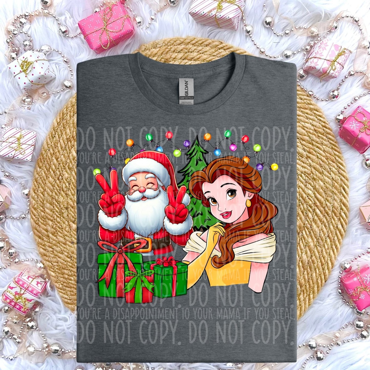 Santa with Cartoon Characters (Choose Yours) 04510