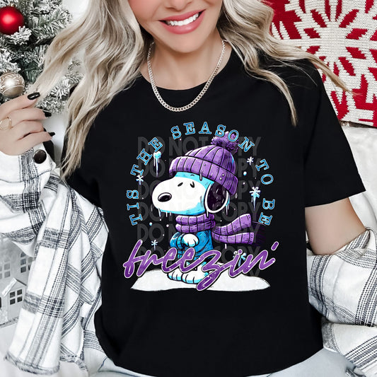 Tis the Season to Be Freezin' Snoopy 04559