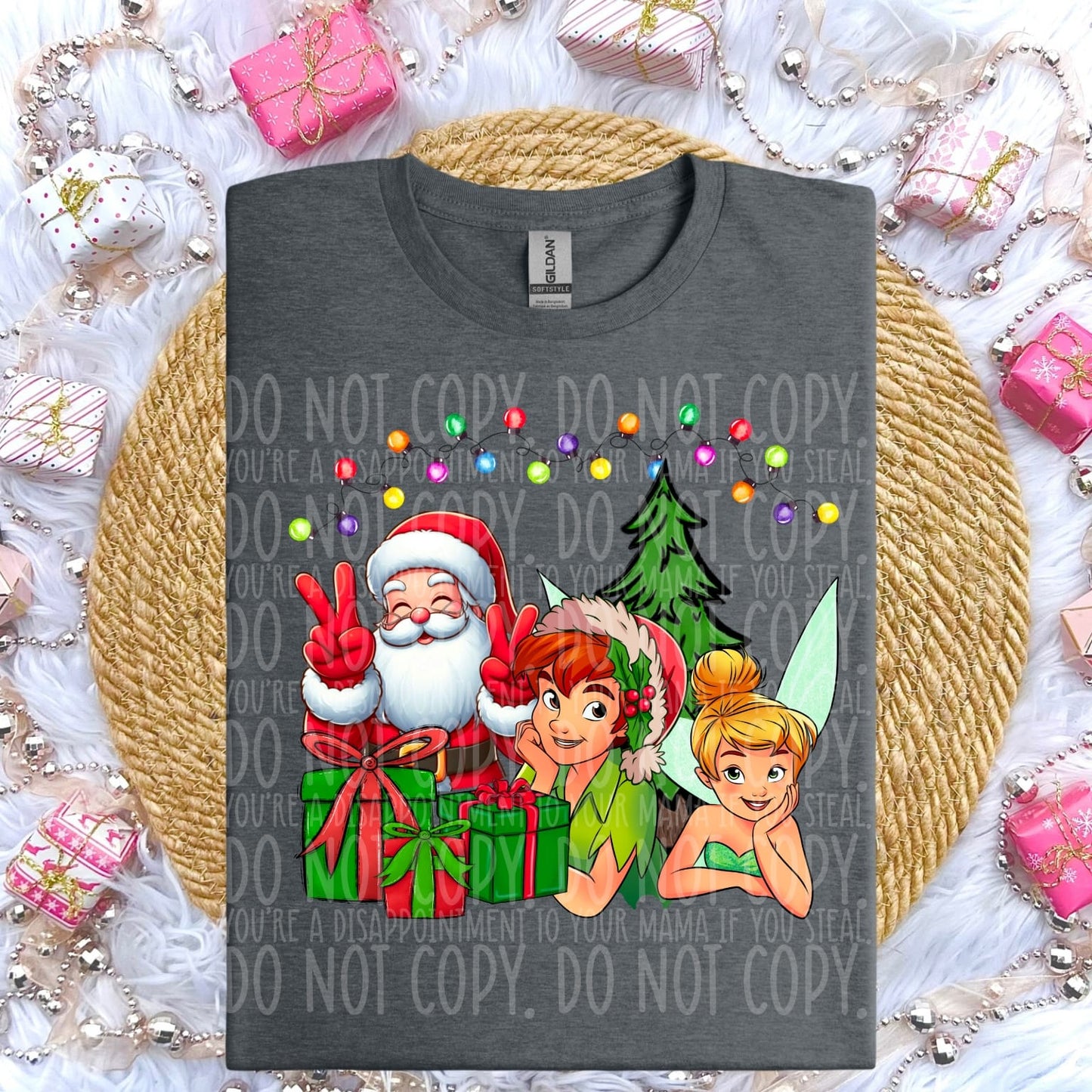 Santa with Cartoon Characters (Choose Yours) 04510