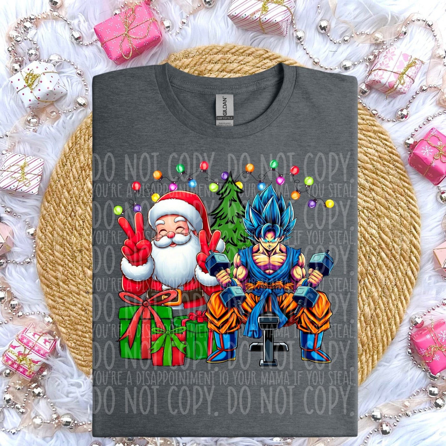 Santa with Cartoon Characters (Choose Yours) 04510