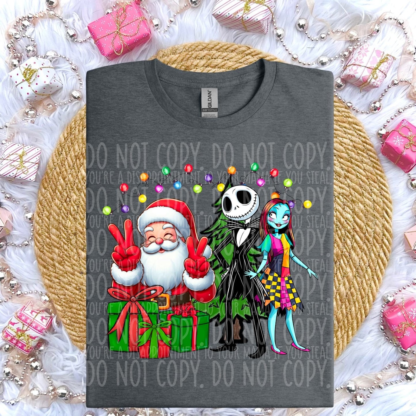 Santa with Cartoon Characters (Choose Yours) 04510