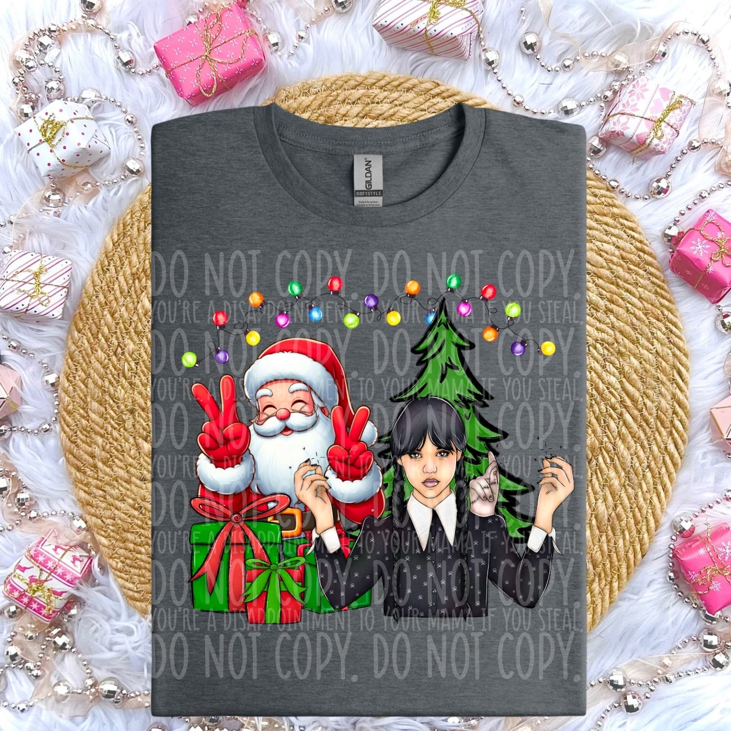 Santa with Cartoon Characters (Choose Yours) 04510