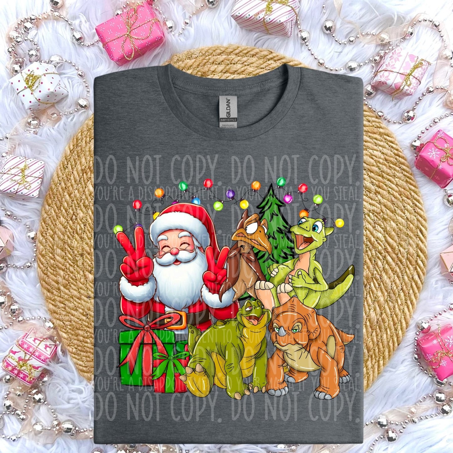 Santa with Cartoon Characters (Choose Yours) 04510