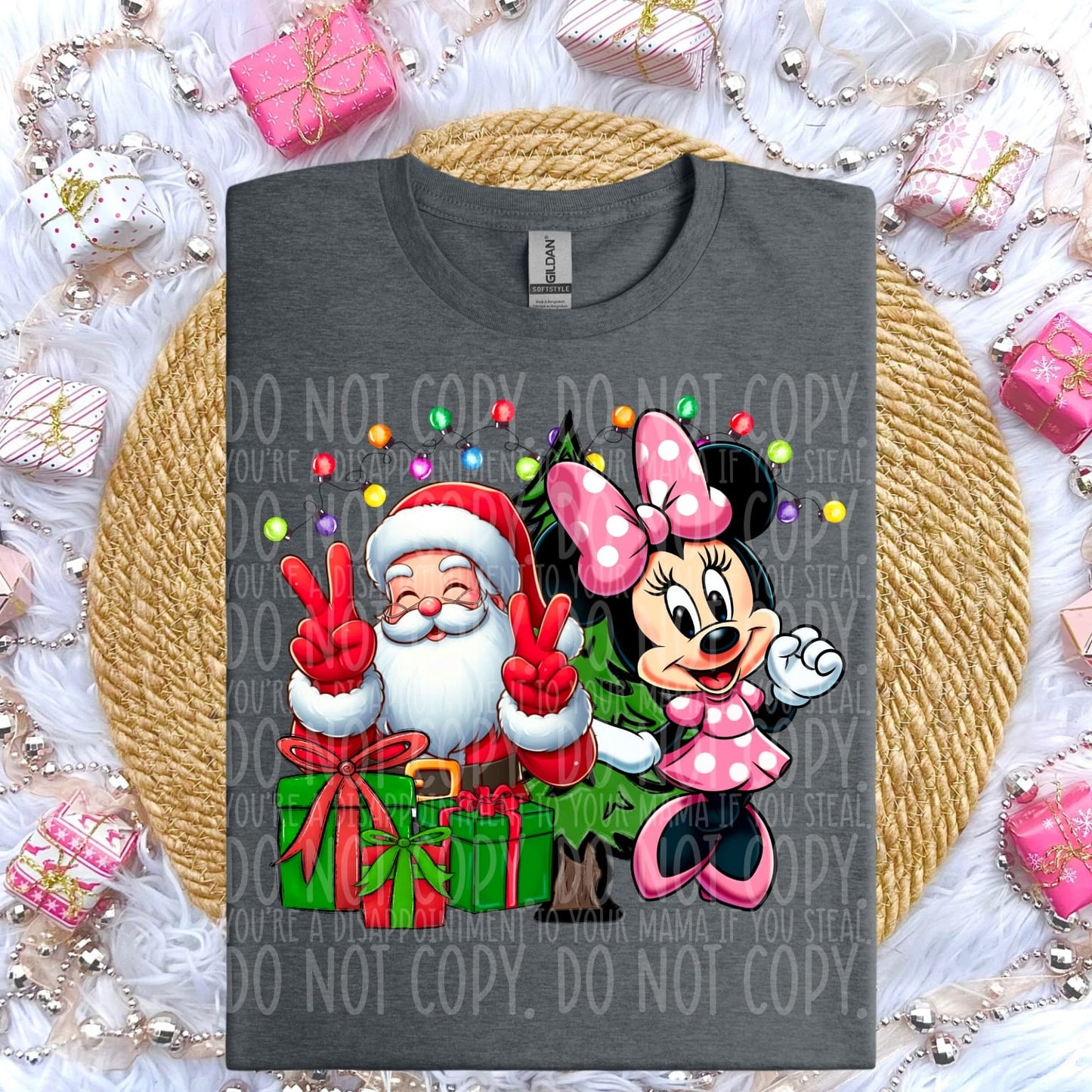 Santa with Cartoon Characters (Choose Yours) 04510