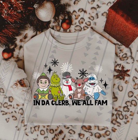 In Da Clerb We All Fam Christmas 04511