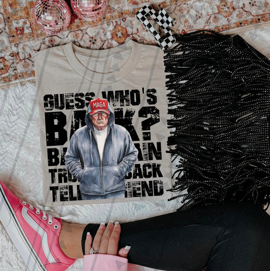 Guess Who's Back Trump Black 04421