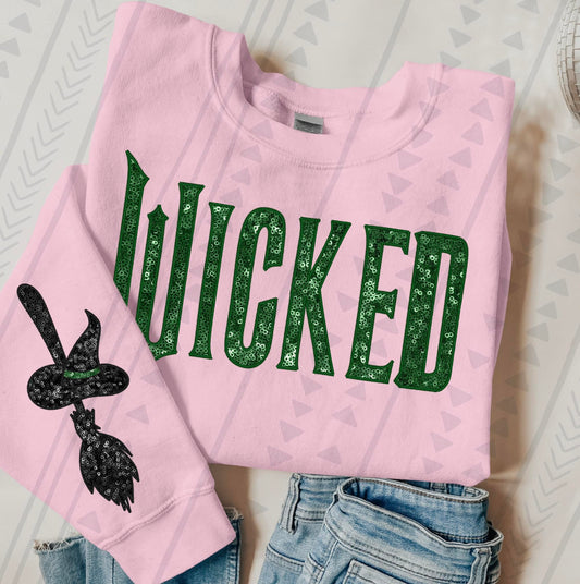 Faux Green Wicked 04418