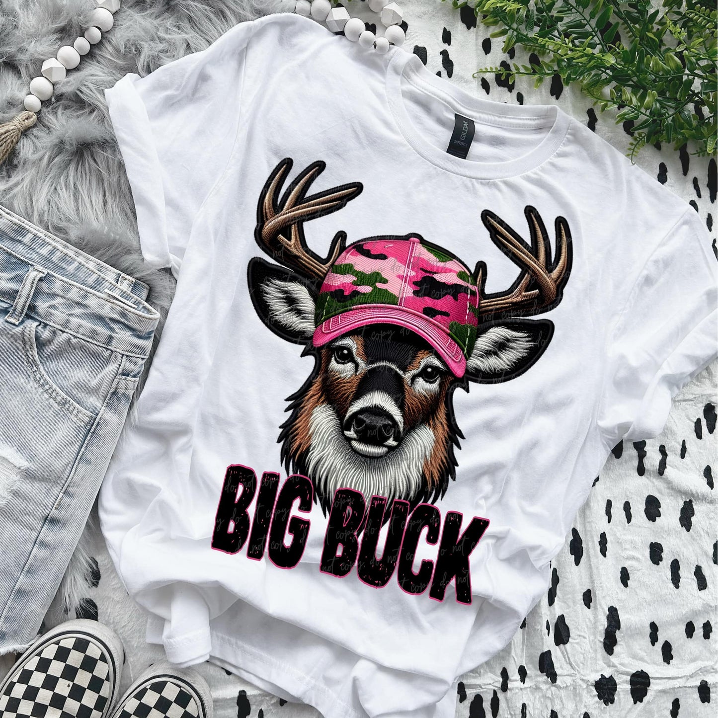 Pink Camo Big Buck 07323
