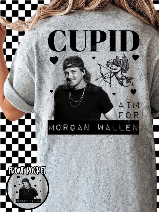 Cupid Aim For Morgan Wallen BACK DTF Transfer 03762