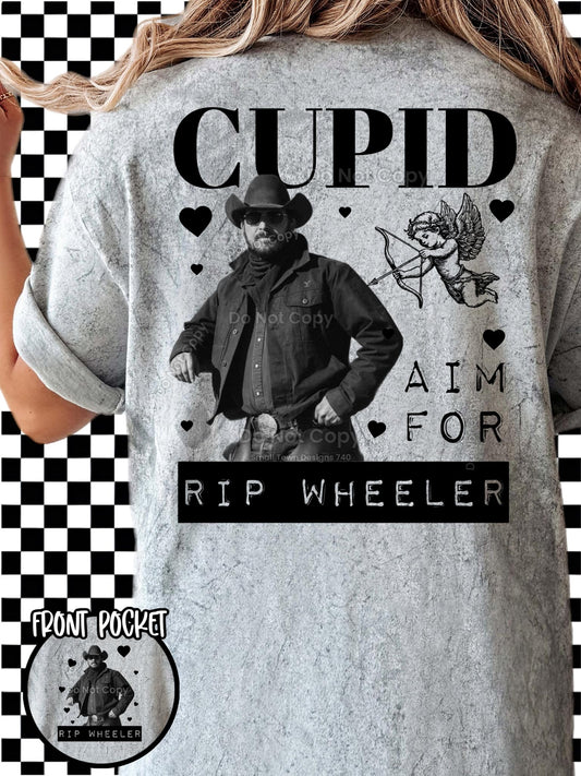 Cupid Aim For RIP Wheeler POCKET DTF Transfer 03759