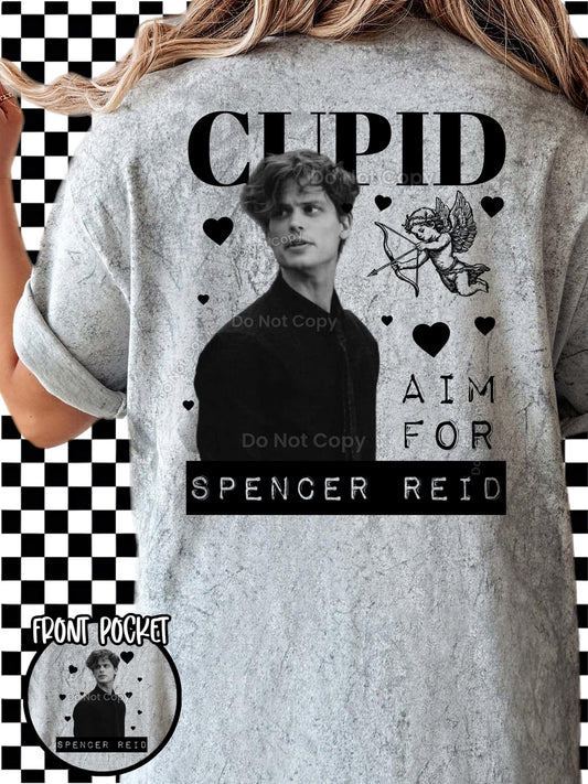 Spencer Reid POCKET DTF Transfer 03741
