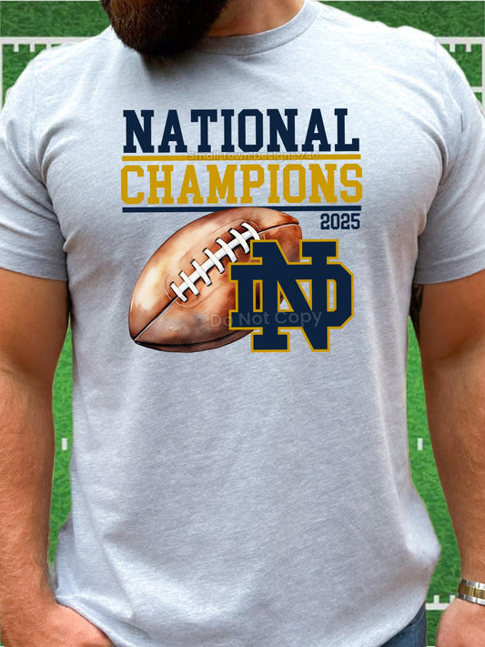 National Champions DTF Transfer 03738