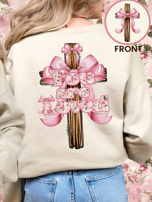 You Are Loved POCKET DTF Transfer 03698