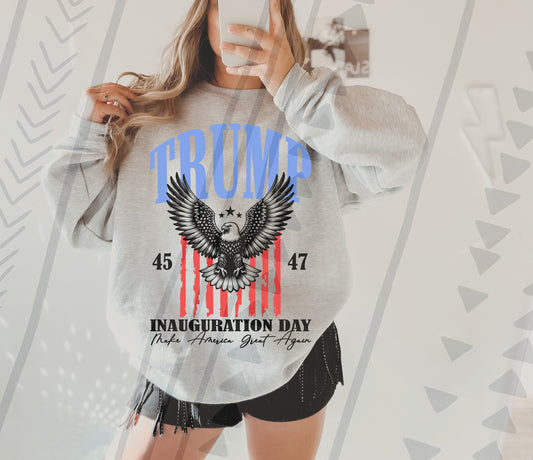 Trump Inauguration Day Eagle 04022