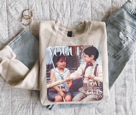 Vogue Love Your Stinkin Guts DTF Transfer 03688