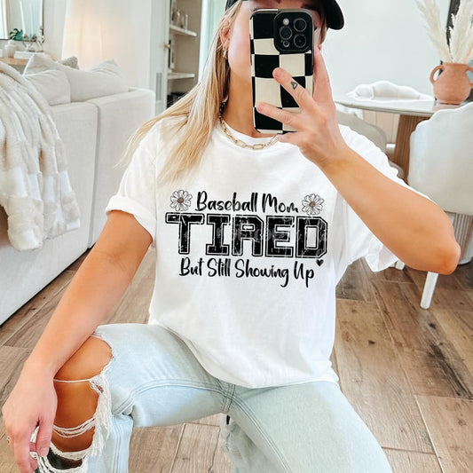 Baseball Mom Tired But Still Showing Up 03920