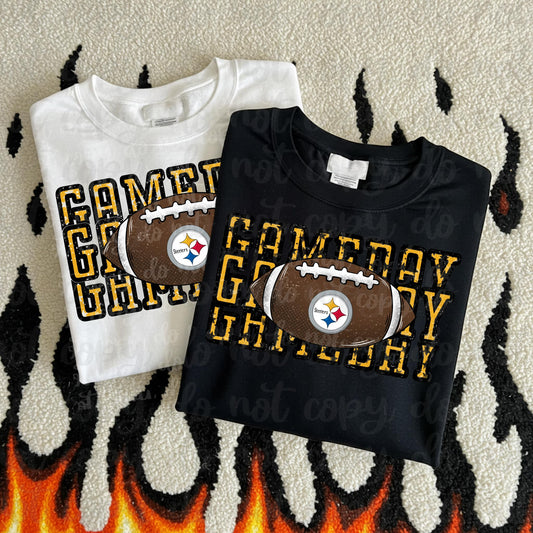 Pro Football Team Gameday Stacked (Choose Yours) 03947