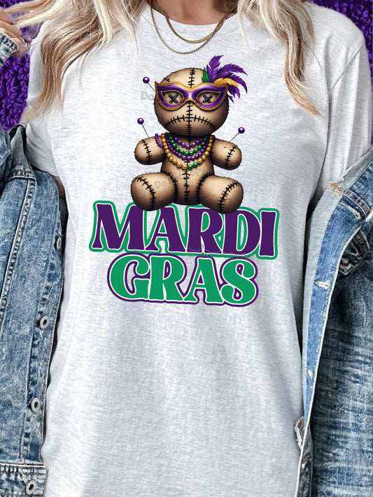 Mardi Gras DTF Transfer 03653
