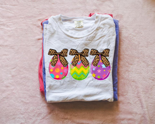 Leopard Coquette Easter Eggs Trio 03611