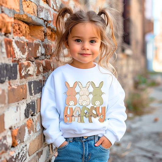 Happy Easter Bunny Trio 02846