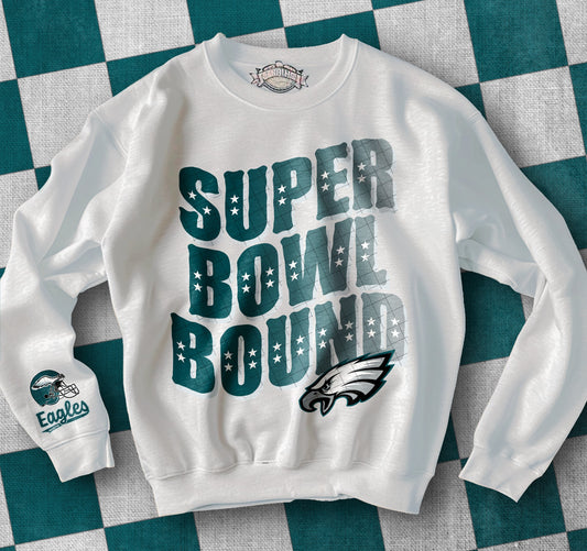 Eagles Super Bowl LIX Bound Gradient 03396