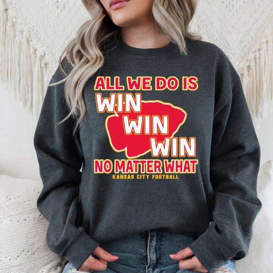 Kansas City Chiefs All We Do Is Win Win Win 03425